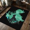 Genshin Impact Rug Home carpet Office Decorative Carpet For Living Room Bedroom Door Mat Floor Carpet Computer Chair Area Rug