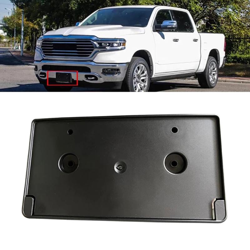 Suporte de licença frontal atualizado Montagem de licença frontal Solução conveniente para pendurar licença frontal adequada para carro 1500