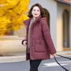 XueZhongFei Women's 2025 Short Loose Stand-Collar Down Jacket