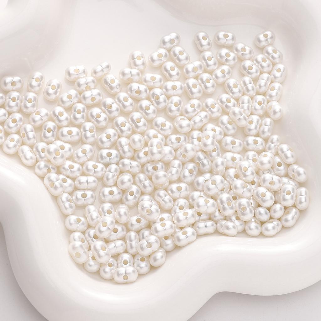 Handmade Bracelet Beads 8x5mm Solid Color Beads Light Peanut Beads Acrylic Millet Beads Loose Beads Beads Handmade Diy Accessories Strings Bracelets