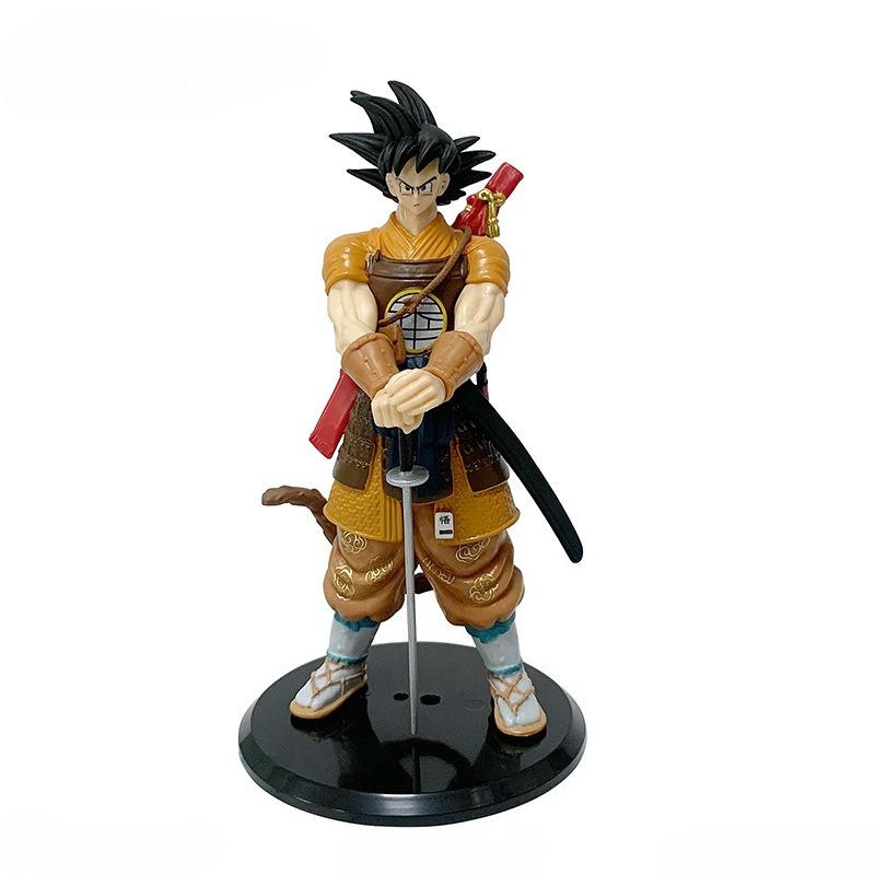 Dragon Ball ZLK Samurai Son Goku Broly Super Saiyan PVC Action Figures Anime PVC Model Toys Collection Doll Desk Ornaments Gift