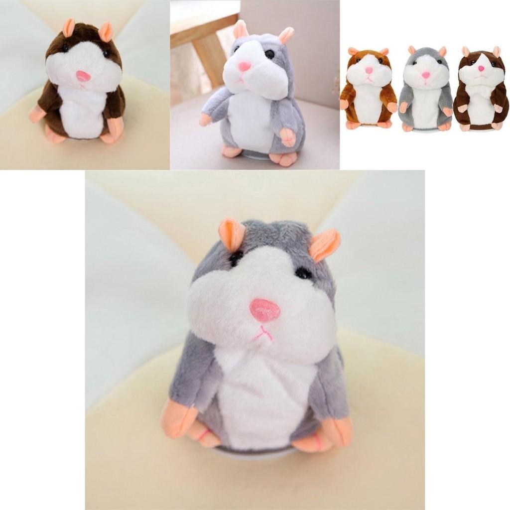 Cute Talking Hamster Pet Plush Toy Kids Sound Record Toy | 15/18cm