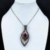 Ruby & Moonstone 999 Copper Wire Wrapped Pendant, Handmade Gemstone Tree Of Life Pendant Jewelry, Gifts For Wife Brand New Pendant