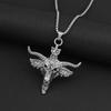 Men's Titanium Steel Bull Head Pendant Necklace - European & American Punk Style