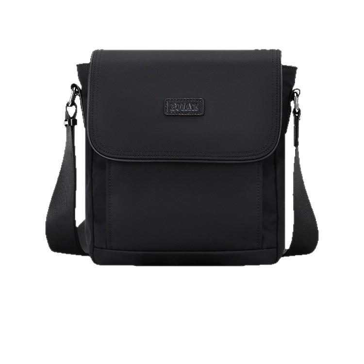 Men'S Messenger Bag Fashion Casual Small Satchel Nylon Waterproof Large Capacity Work Commuter Bag