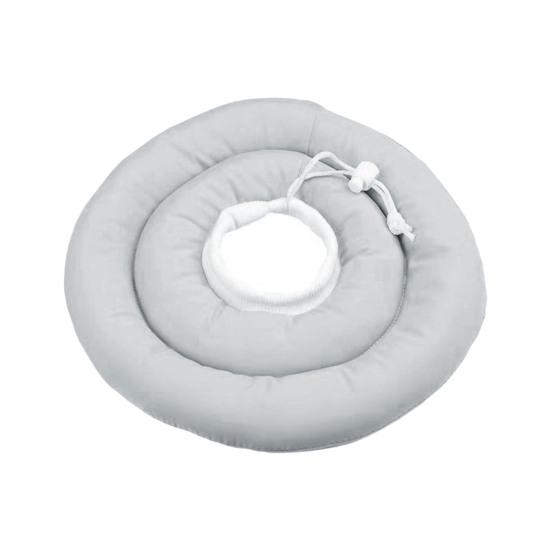 

Ошейник для домашних животных Легкий Регулируемый Легко носить Нелипкие волосы Дышащая нелизаемая водонепроницаемая ткань 2 S серый