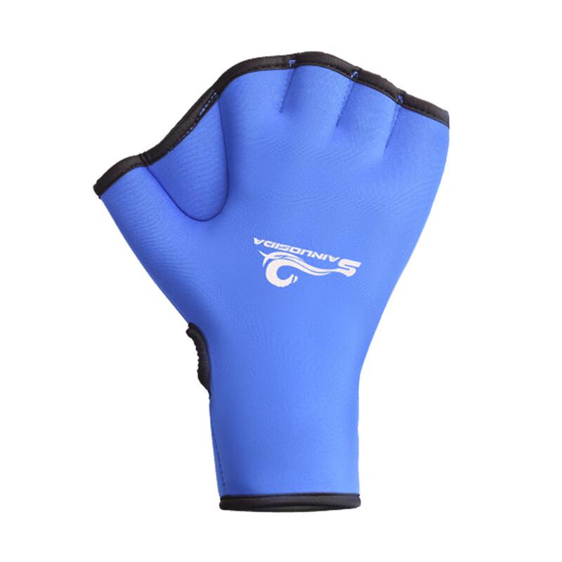 WATERTIME Anti-Slip Diving & Fishing Webbed Gloves L