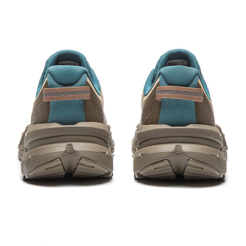 Li Ning Outdoor CF Tracing Xichang 2SE Low top Hiking Shoes Unisex Sand Khaki Teak Brown AHTW069-6