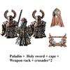 Original Paladin Figurine Magnetic Detachable Ornaments Great Player Crusader Home Desktop Decor Copper Pendant Gift Souvenir