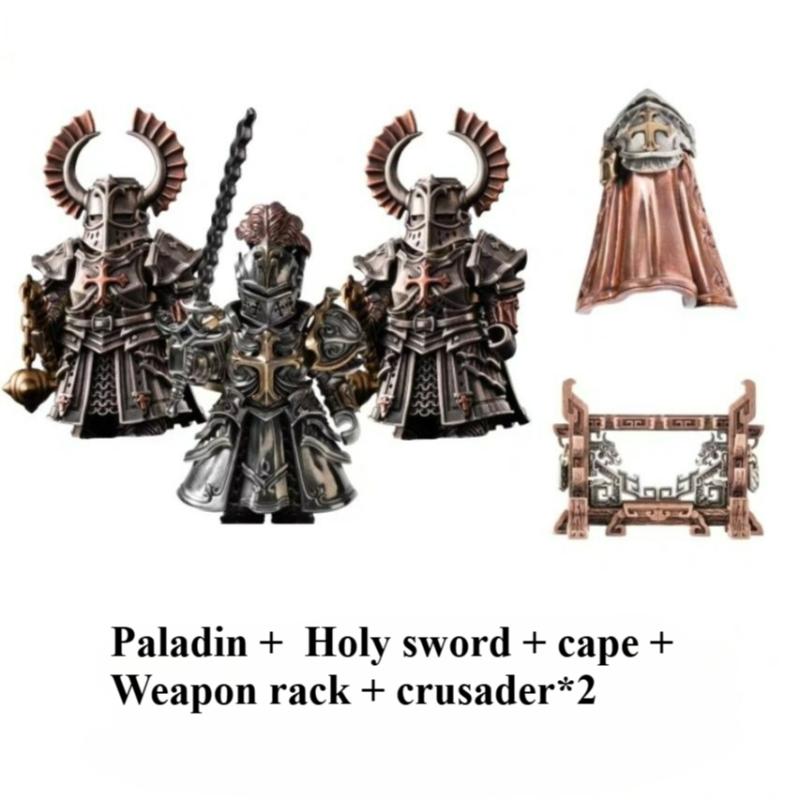 Original Paladin Figurine Magnetic Detachable Ornaments Great Player Crusader Home Desktop Decor Copper Pendant Gift Souvenir