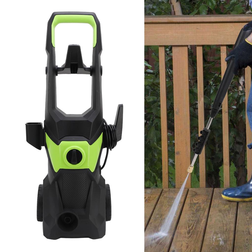 Electric Pressure Washer 4000PSI 2.5GPM High Pressure Washer with 4 Nozzles 32.8ft Hose for Terrace Deck Fence Car RV Boat