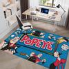 Tappetino da Pavimento P-PopeyeS The SailorS Stile INS Morbido Tappeto per Pavimento Camera da Letto Casa Lavanderia Tappetino Antiscivolo Tappeti per Zona Comodino
