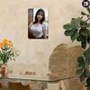 ArtistryFlora 2D Wooden Floral Wall Plaque Decoration for Seasonal Home Decor