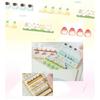 180 Sheets Cake Dessert Themed Adhesive Note Page Markers Repositionable Adhesive Labels for Book Journal Planner