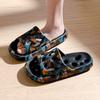 EVA Women Bathroom Slippers Flat Leaky Home Slides Fashion Comfortable Non-slip Slippers Quick Drying Men Indoor Slippers