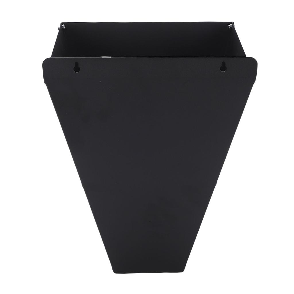 Chicken Cone Metal Funnel Shape Flat Back Poultry Restraining Cone for 8 To 10 Lbs Roosters Broilers Hens Turkeys Ducks