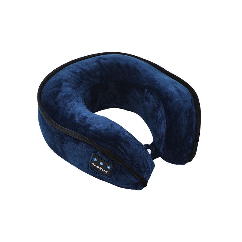 Bluetooth Stereo Music U-Shaped Neck Pillow for Calls and Travel – Perfect for Office, Lunch Break, and Business Trips