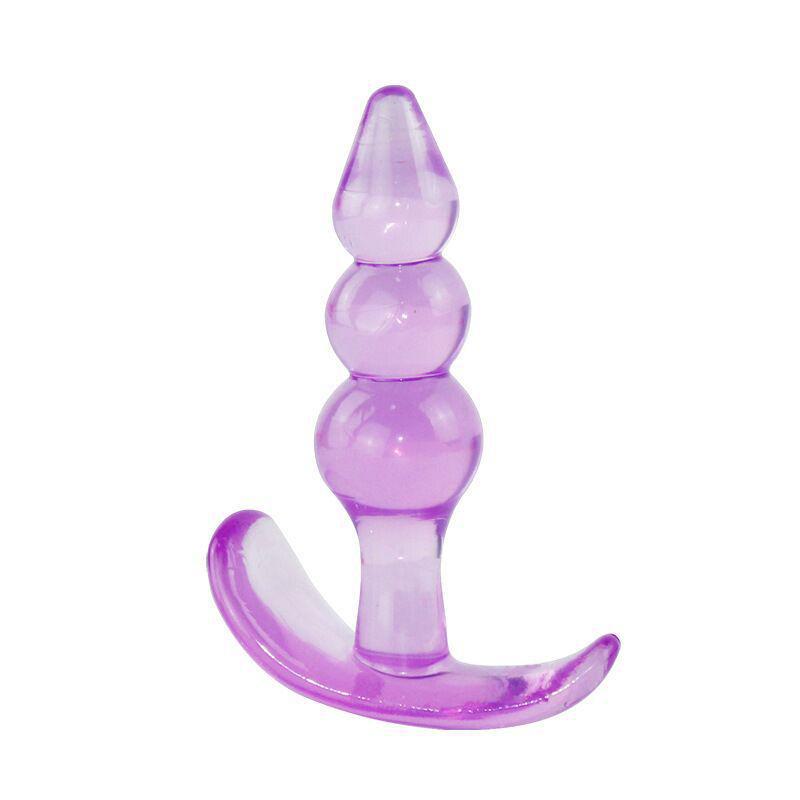Soft Beaded Anal Plug Opener for Beginners - Unisex Anal Toy