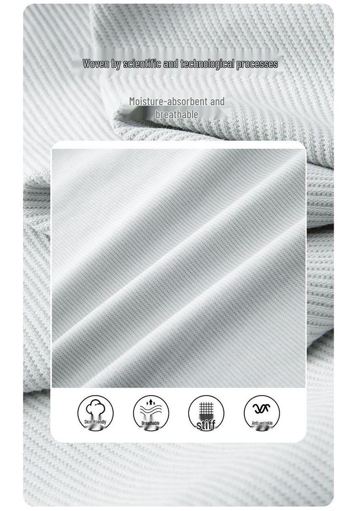 Unisex Business Lapel Polo Shirt - Short Sleeve, Casual Fitness, Custom Logo