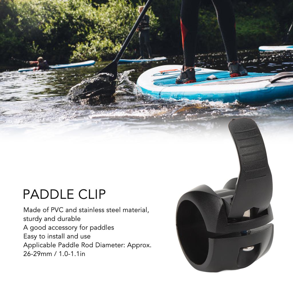 Surfing Accessories Paddle Clamp Plastic Paddle Clamp Quick Release Paddle Shaft Clamp Adjuster Water Sports Surfing Accessories