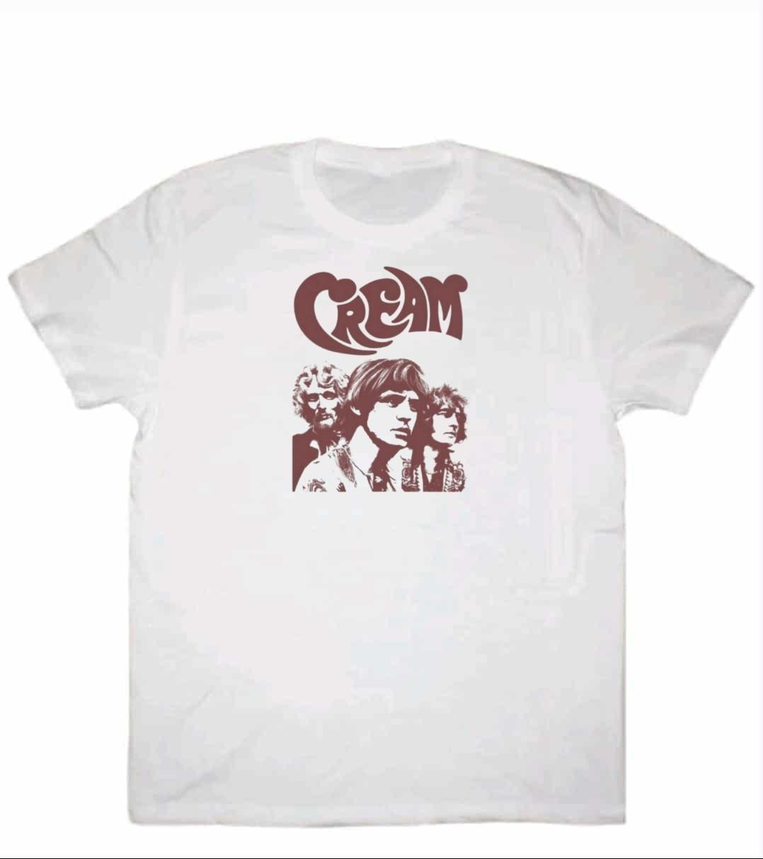 cream band Graphic Print Mens T-Shirt S-4XL S