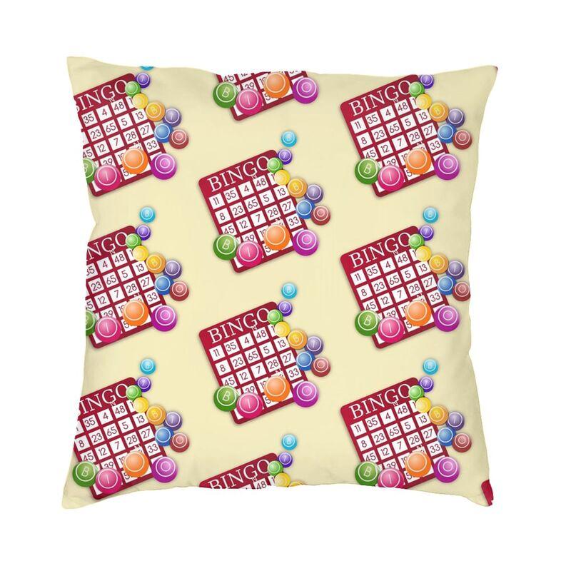 

Best Play Bingo Modern Throw Pillow Cover Living Room Decoration Paper Game Chair Cushion 30cmx30cm