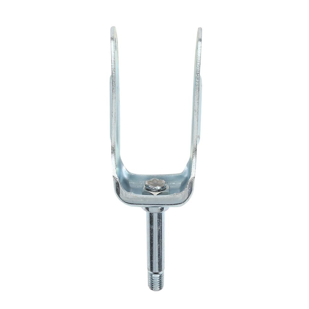 Steel Wheelchair Fork Wear-resistant Front Wheel Bracket with Bearing Wheelchair Front Wheel Support