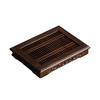 New Chinese living room table wenge water storage tea tray drawer type with tray drainage kung fu  set solid wood