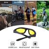 4 Pair Motorcycle Glasses Riding Glasses UV Protection Windproof And Dustproof Motorcycle Goggles Foam Cushion Eyeglasses Suitable For Outdoor Sports