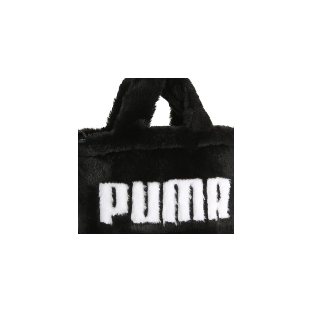 Up Faux Fur Mini Shopper Bag with Soft Texture and Stylish Design