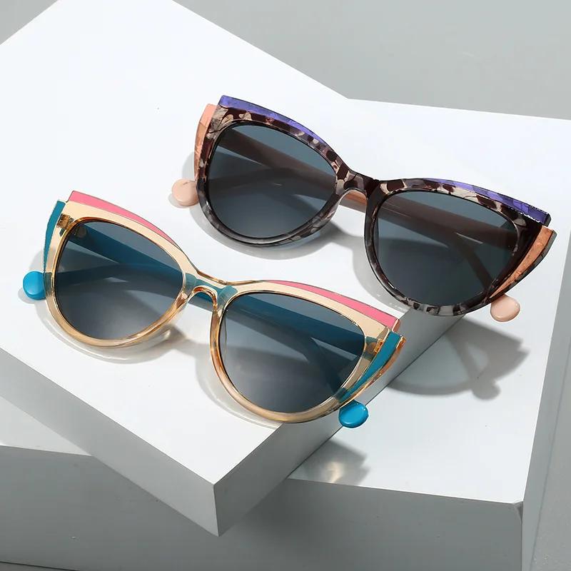 Women Fashionable Cat Eye Reading Glasses Men Anti Blue Light Eyeglasses Outdoor Sports UV400 Sunglasses with Diopter 0 To +4.0