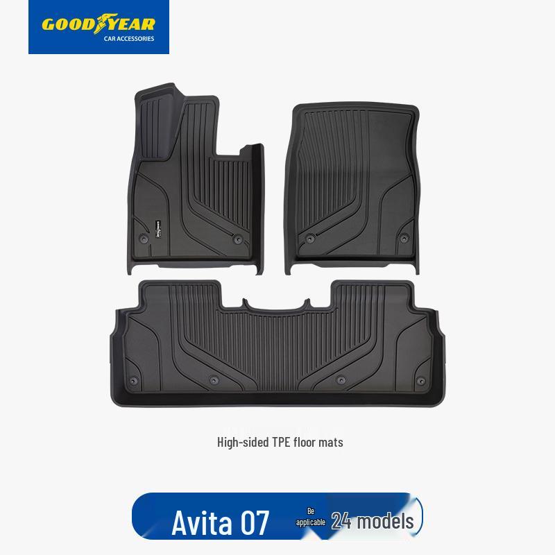 Goodyear TPE Car Floor Mats for Avatr 07 - Car Modification Accessories