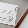S999 Sterling Silver Korean Geometric Stud Earrings for Women - High-End, Stylish Irregular Hoop Accessory