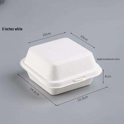 Contenants alimentaires jetables en pulpe