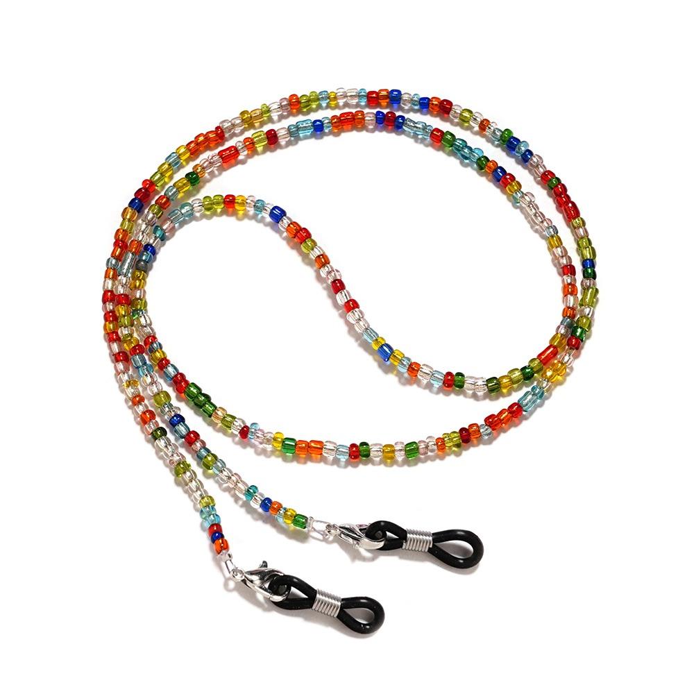 Organic Glass Eyeglass Mask Sunglasses Chains Anti-Lost Glasses Cord Holder  for Women Lady Girls