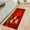 Christmas Kitchen Sand Carpet Doormat Long Floor Mat