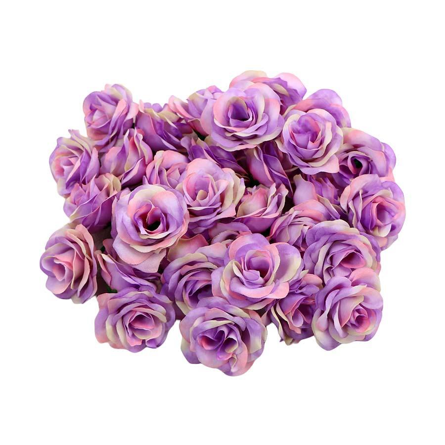 Multi-Colored Roses With Good Quality Diy Handmade Material Accessories Festival Scene Decoration Wedding Decoration Shooting