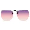 Occhiali da Sole Polarizzati Clip-On Ribaltabili da Uomo - Protezione UV per la Guida Giorno/Notte