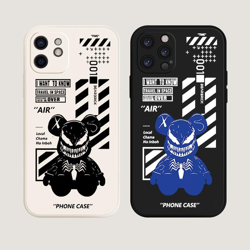 

Мягкий модный милый анимационный телефон для Iphone 7 6s 12 13 XR Pro 11 X 6 Plus 14 Mini XS Max 8, силиконовый мягкий силиконовый прямой чехол из ТПУ