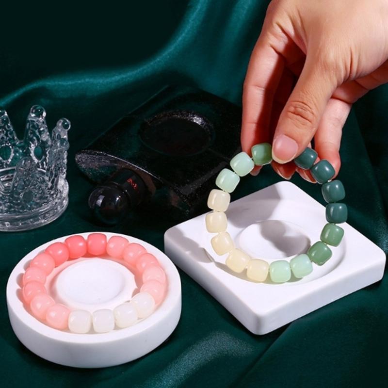 Bangle Holder Jewelry Storage Rack Acrylic/Resin Display Stand for Bracelets and Accessories Wristband Photo Props