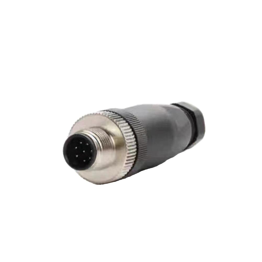 Industrial Applications IP67 Waterproof Connector 5 Pin Connector Panel Mount Flange Quick Release Coupling Straight Connector