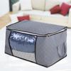 Large Zippered Storage Bag Durable Foldable Storage Bag Seasonal Storage Storage Bag  For Quilt