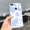 Para Capa Huawei P Smart FIG-LX1 FIG-LA1 Nova Arte Pintada Coque Capa de Silicone Macio Para Huawei P Smart PSmart 2018 Capa Traseira