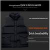 2023 Women's Winter Bread Style Short Down Cotton Padded Vest - Sleeveless, Casual Korean Fashion