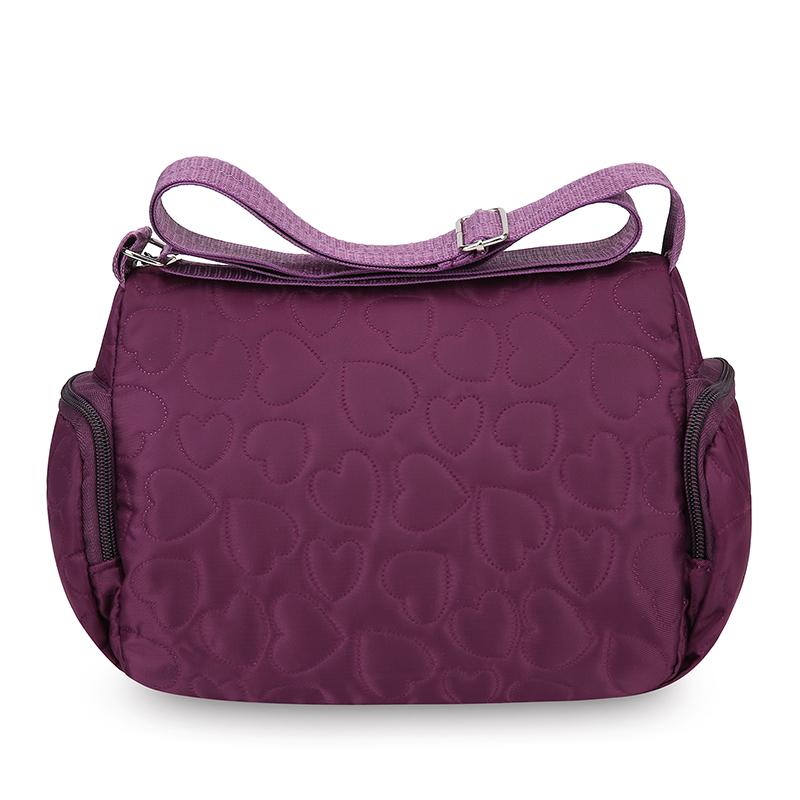 Bag Women's Large Capacity Shoulder Bag Waterproof and Wear Resistant Multi Pocket Commuter Leisure Outdoor Crossbody Bag