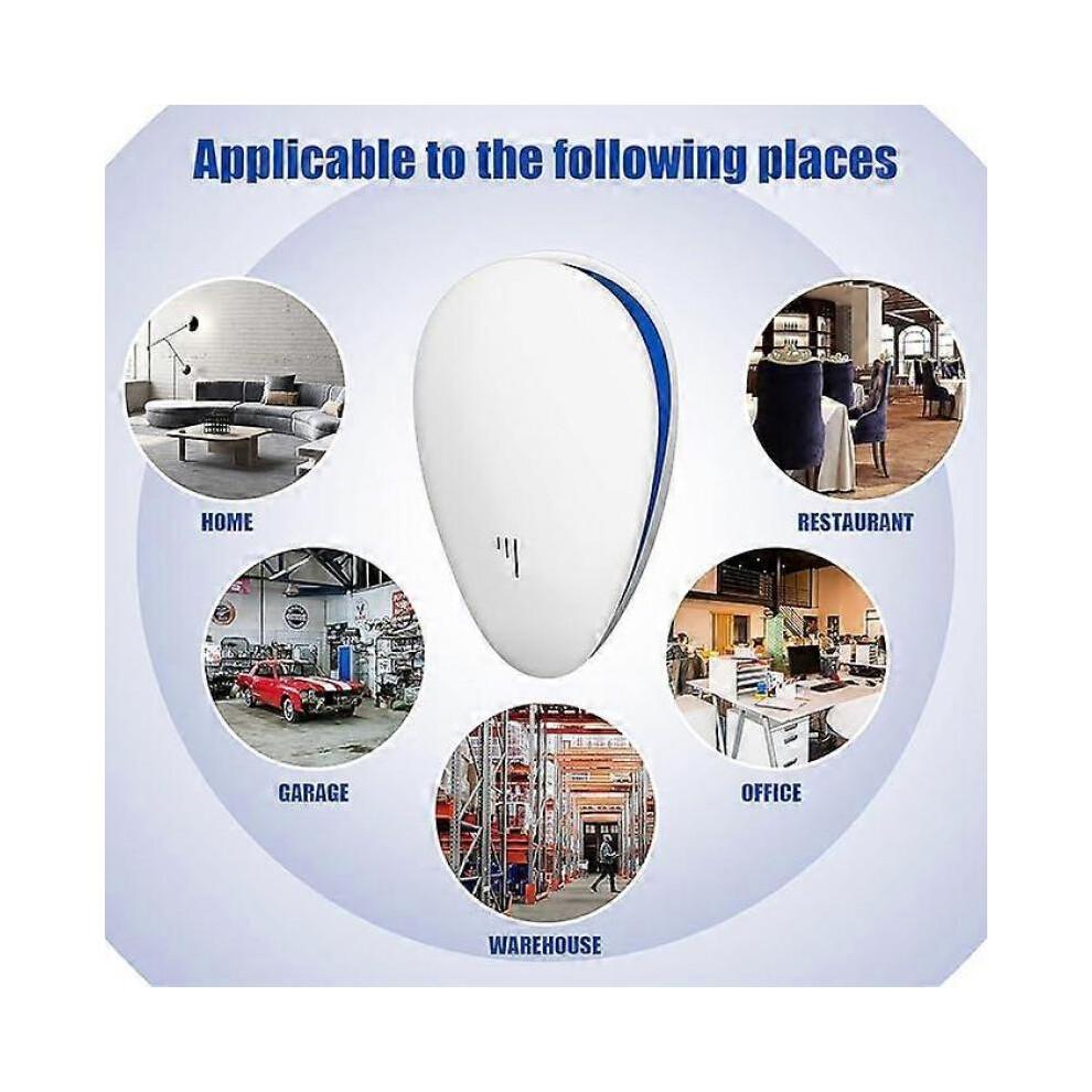 Ultrasonic Pest Repeller, Electronic Mouse Repeller Plug in Bug Repellent for Indoor Pest Control for Mice, Mosquitoes, Spiders, Vermin Harmless to Pe