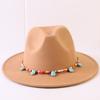 Popular European and American Classic Simple Flat-brimmed Top Hat Men's and Women's Fashionable and Elegant Versatile Jazz Hat Top Hat