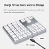 35-Key Wireless Bluetooth Numeric Keypad for Office and Accounting