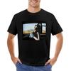 Trevor Moore Original Acrylic Painting T-shirt boys animal print aesthetic clothes slim fit t shirts for