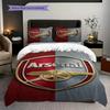 "Iconic Arsenal Emblem Checkerboard." Bedding (1 * Duvet Cover + 2 * Pillowcase, Without Core) 2DFlat Christmas Birthday Gift Soft and Comfortable